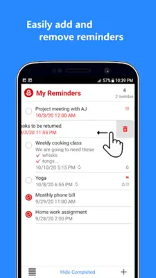 Reminders with Alarms, Notes and Photos android App screenshot 6